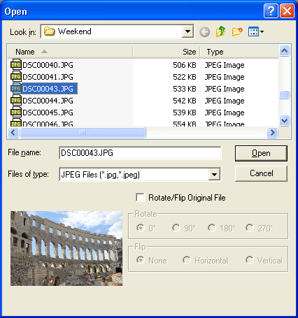 JPEG Lossless Resave Photoshop Plug-in screenshot